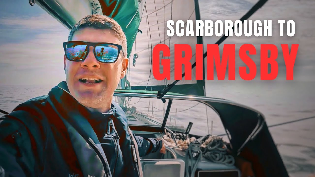 ENTERING THE HUMBER ⛵ S2. E3. Sailing Scarborough to Grimsby with a Welsh terrier.
