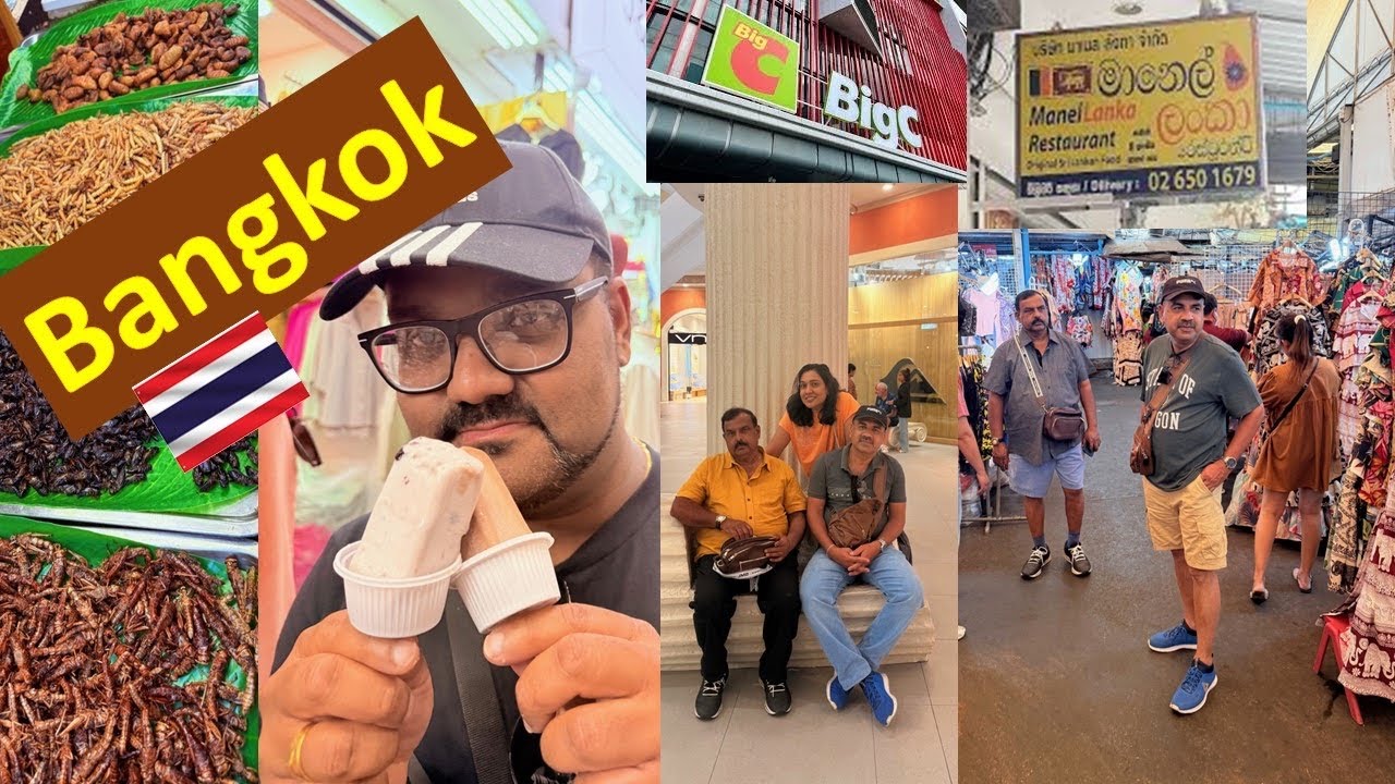 Bangkok වල අපි කරපුවා #shopping #bangkok #thailand #thaifood 🇹🇭 Lucky & Dili 