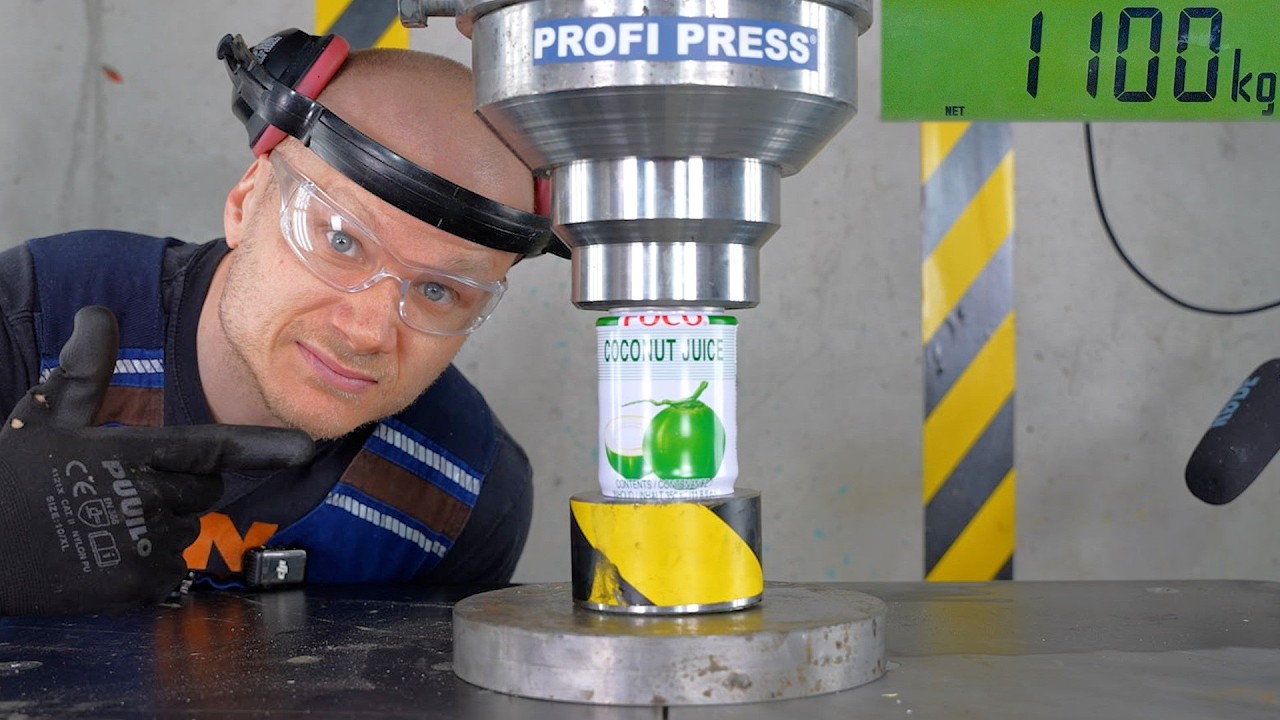 Over-Engineered Steel Soda Cans – How Strong Are They?
