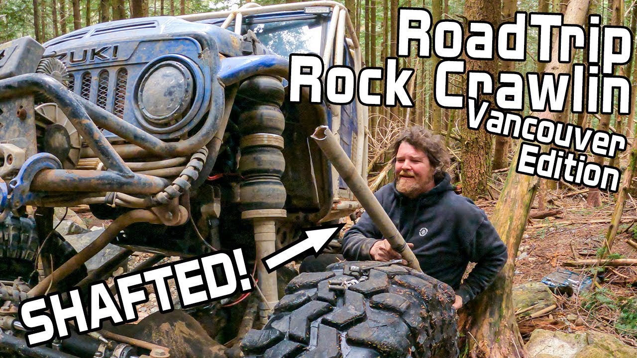 Rock Crawling in the Mud Truck - Rock Crawling Road Trip S11E18