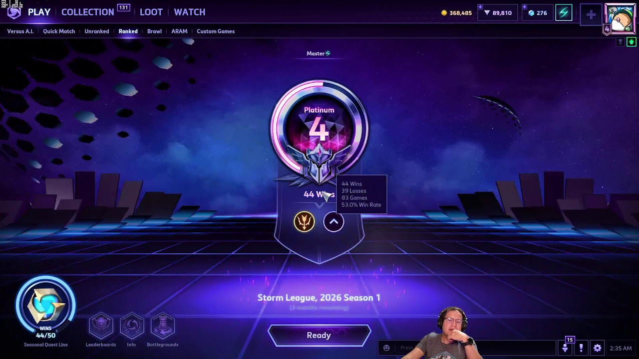 Viernes de subiendo a Grand Master