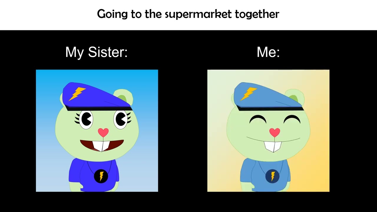 Flark Becoming Uncanny/Canny (My Sister Vs Me 1)
