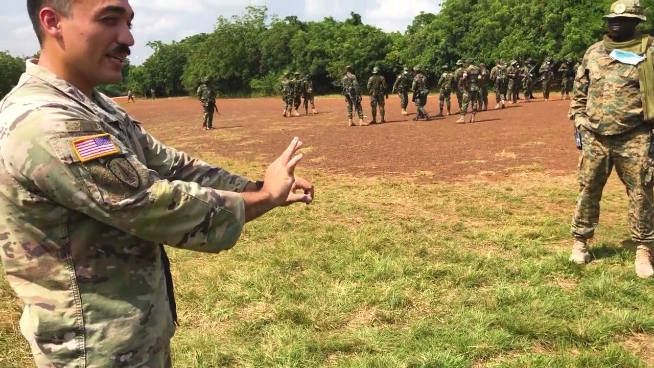 Ghana Armed Forces Visits N D  National Guard