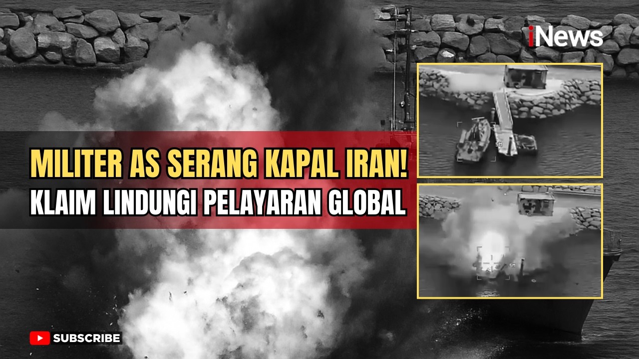 AS Hancurkan Kapal Iran di Perairan Vital demi Lindungi Keamanan Amerika dan Dunia | iNews Terkini