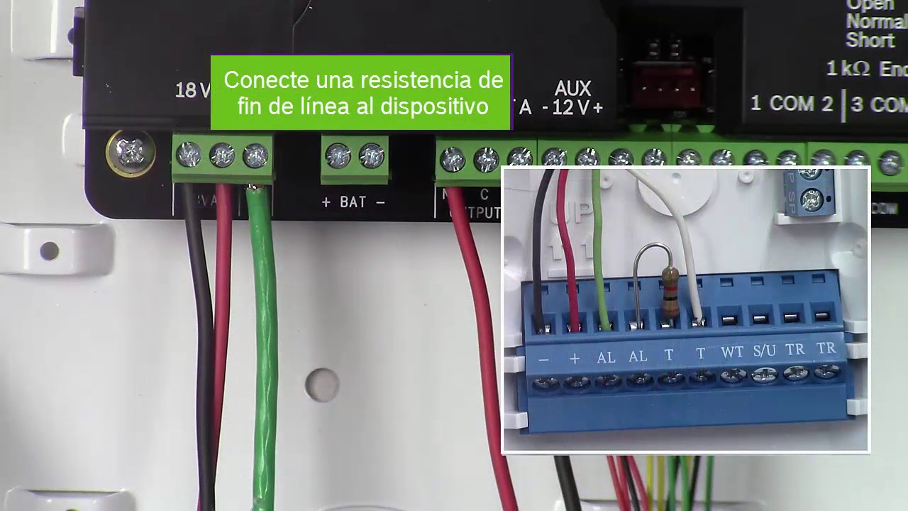 Conecte el Panel de Control: B3512/B4512/B5512/B6512