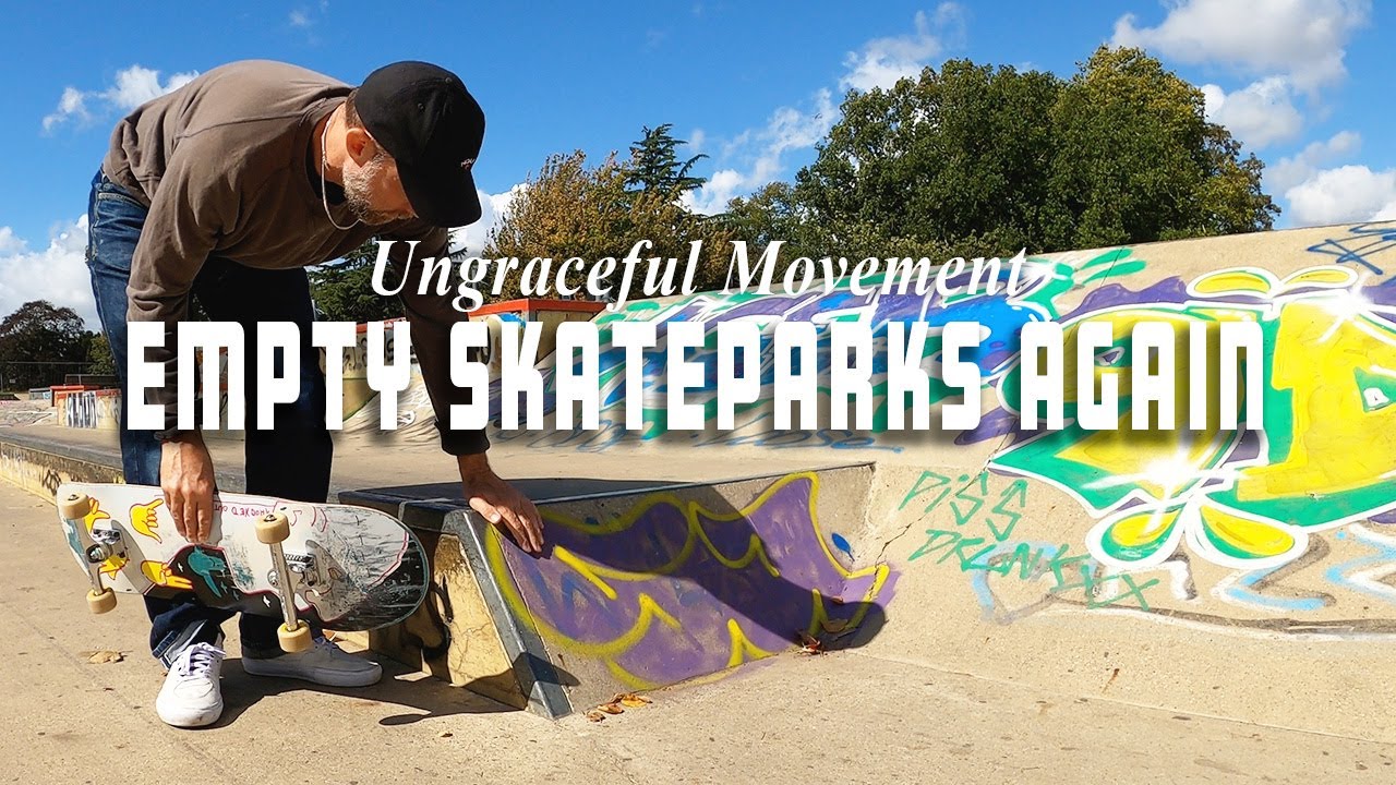 Can't Believe This Skatepark Was Empty | Beginner Skatebaording Over 40