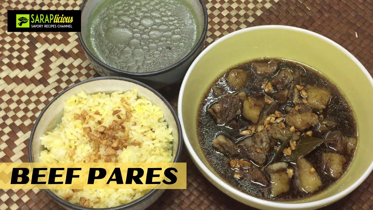 Beef Pares SARAPlicious Recipe