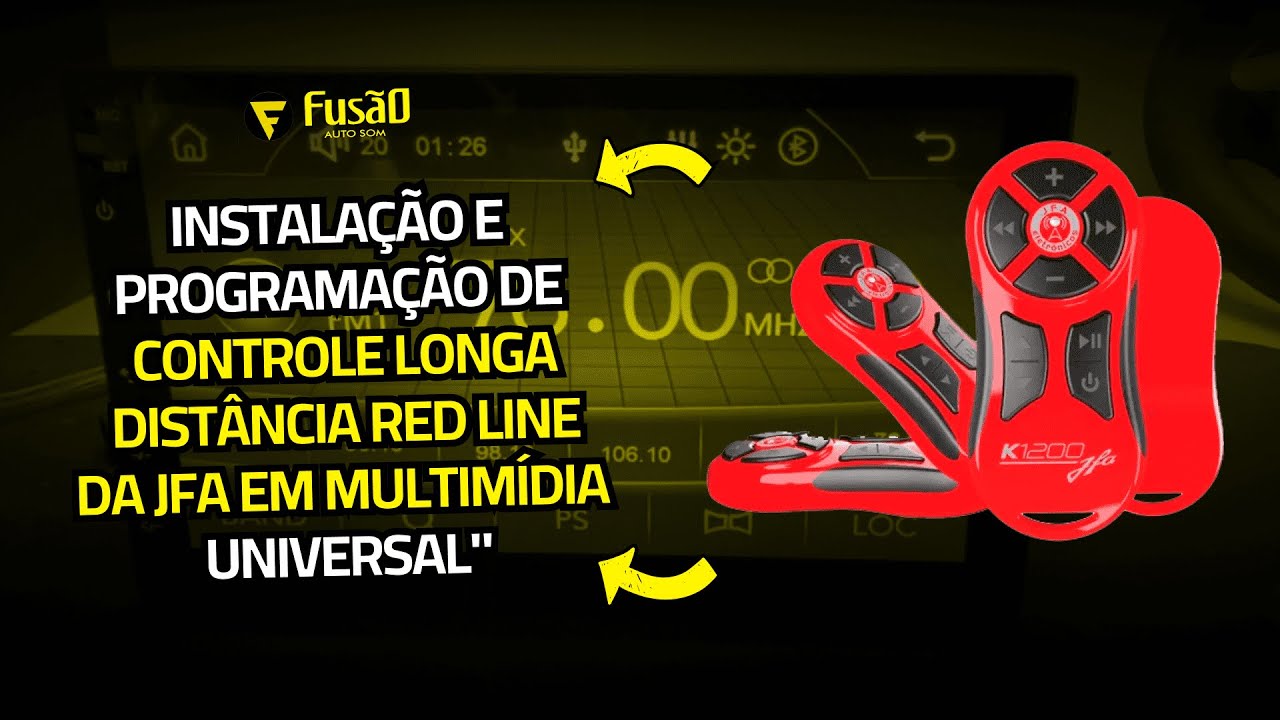 INSTALAÇÃO E PROGRAMAÇÃO DE CONTROLE DE LONG DISTÂNCIA RED LINE DA JFA EM MULTÍMIDIA UNIVERSAL