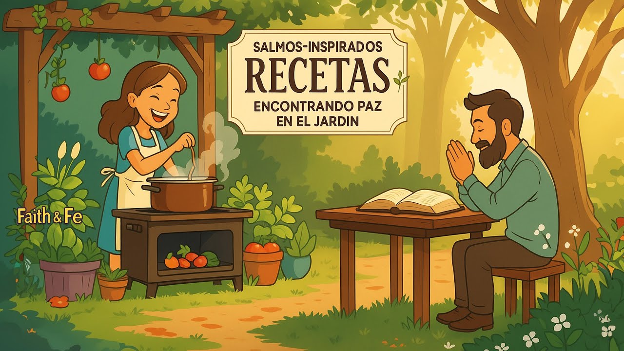 Salmos Espirituales para el Alma |Medita, Relájate y Canta Mientras Cocinas |Cocinando con Salmos 🍲🎶
