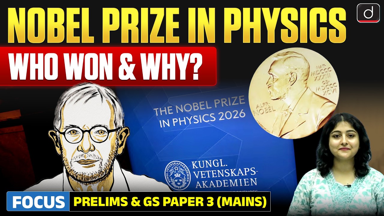 Nobel Prize in Physics 2026 | Cosmic Neutrinos | Nobel Prize 2026 | UPSC | Drishti IAS English