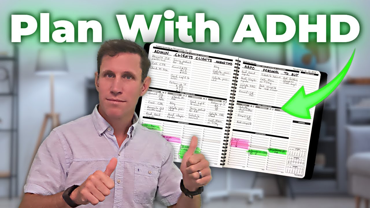 ADHD Coach Shares The Key To Planning Your Week For Success (Step By Step)
