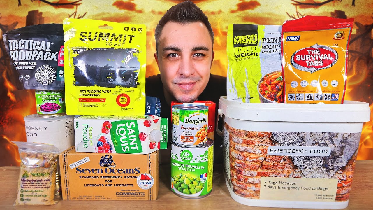 LE STOCK ALIMENTAIRE DE SURVIE ! (pour l'apocalypse)