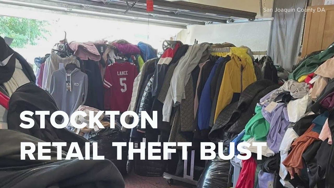 $1 million retail theft bust in Stockton