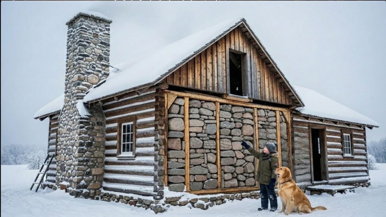 Wie die „verrückte“ Idee eines Jungen aus den Bergen seine Hütte um 33° wärmer machte, während die a