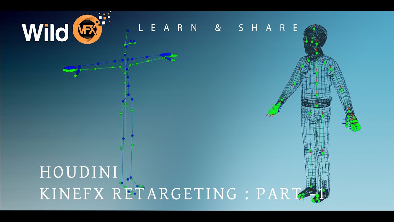 KineFx Animation Retargeting : Part01 - Wild VFX