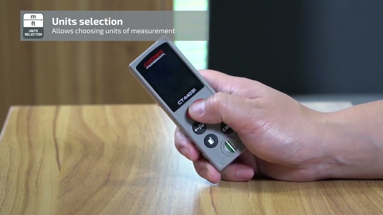 Crown Tools Laser Distance Meter