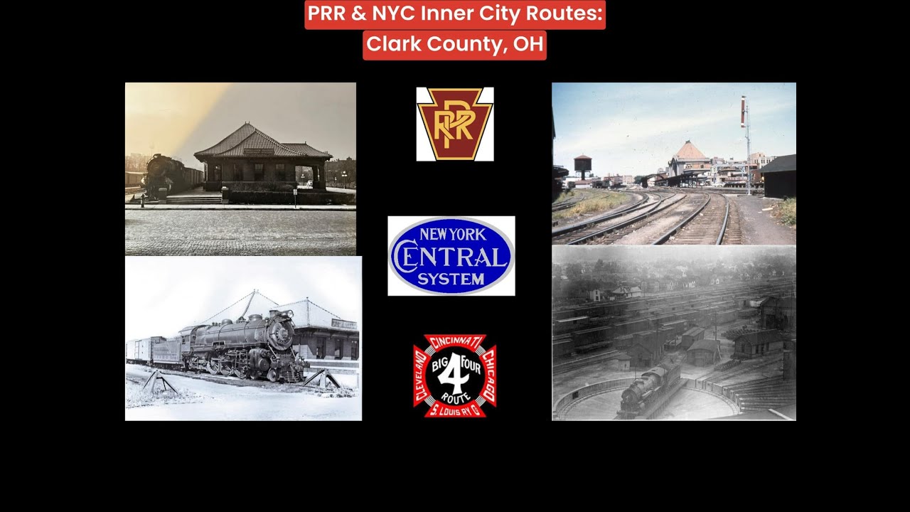 PRR & NYC Inner City Routes: Clark County, OH