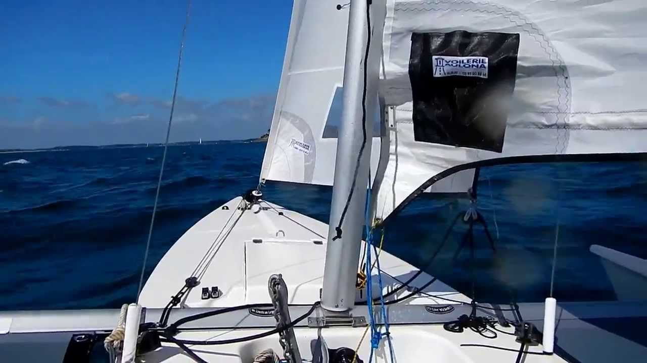 Planning trimaran magnum 18 baie de Quiberon