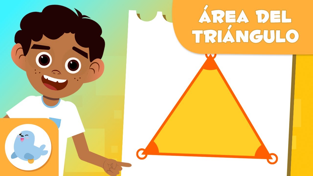 El &aacute;rea del tri&aacute;ngulo 🔺 Matem&aacute;ticas para ni&ntilde;os 🏠