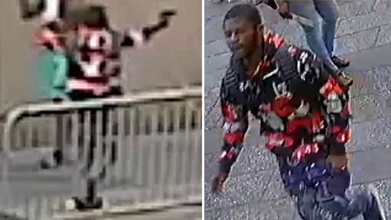 Times Square shooting: Video of alleged gunman after tourist shot