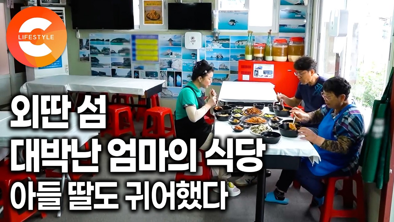 엘리트 엔지니어 섬마을 식당 직원이 됐다ㅣ우주 대신 바다를, 외딴섬에서 식당을 연 어머니를 위해 돌아온 항공우주 기술 개발하던 아들의 바다생활 적응기ㅣ#한국기행