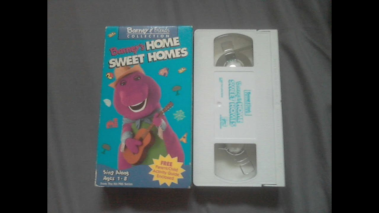 Barney: Home Sweet Homes 1993 VHS