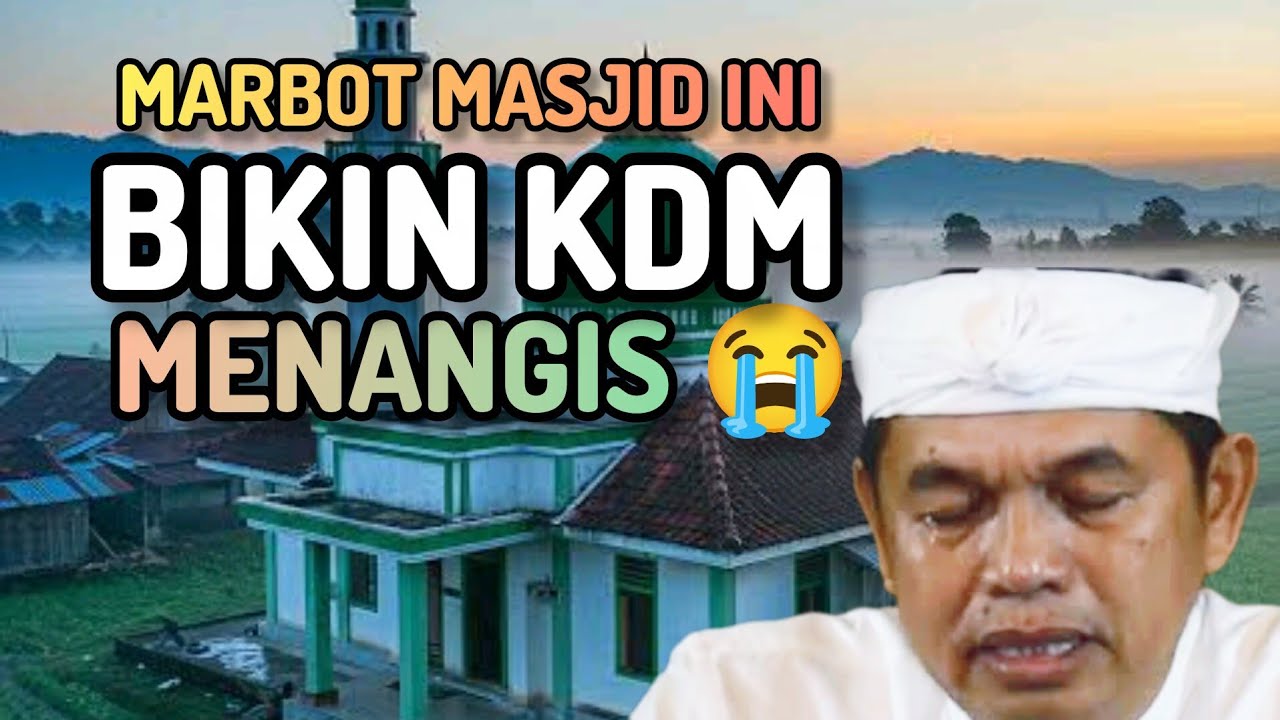 KDM Bertemu Abdurrahman Seorang Marbot Masjid Yang Kondisinya Mengalami Cacat Permanen 