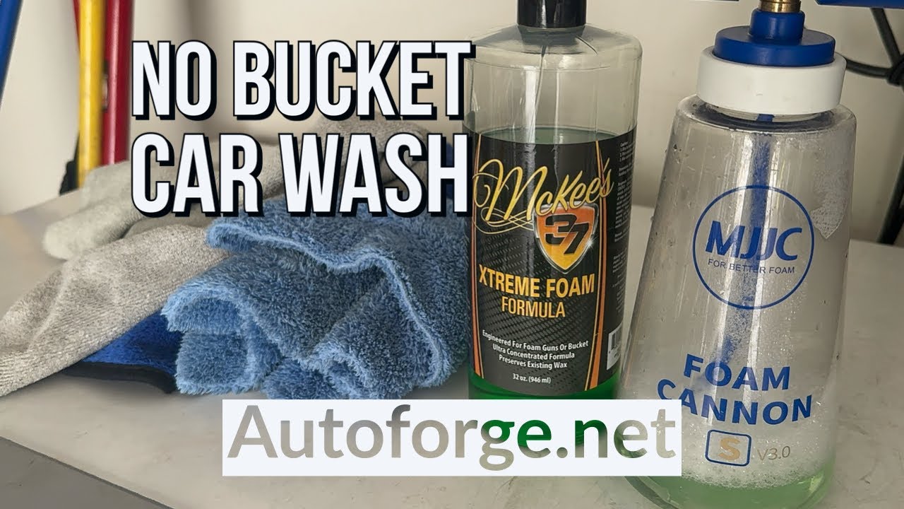 No Bucket Car Wash Method/ Fast Simple Wash/ Autoforge.net/ Car Cleaning