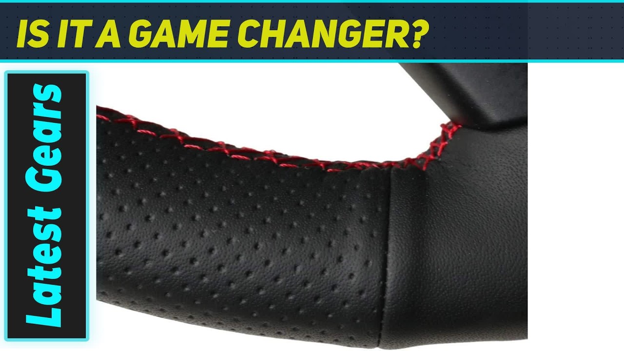 Loncky Leather Steering Wheel Cover: Upgrade Your Avalon/Camry!