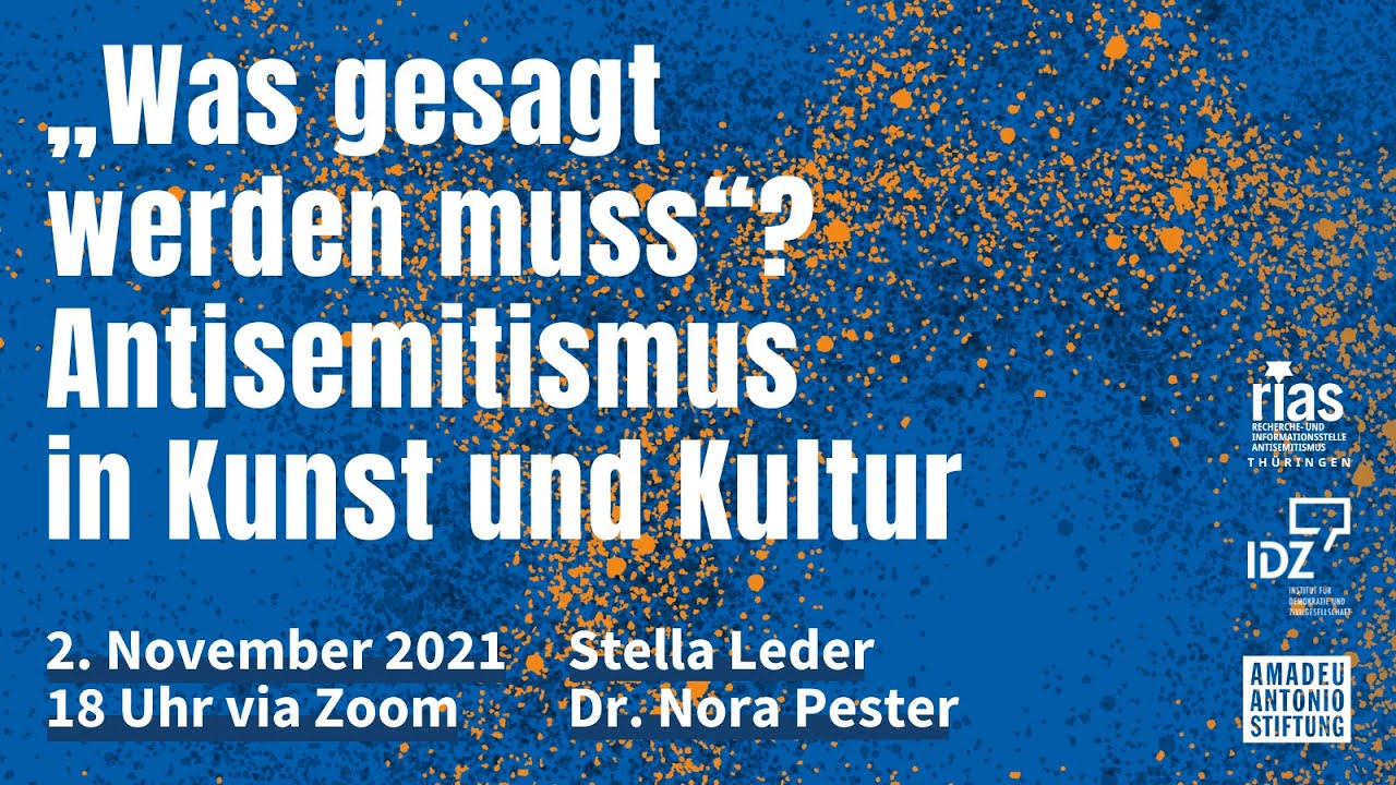 „Was gesagt werden muss“? Antisemitismus in Kunst und Kultur