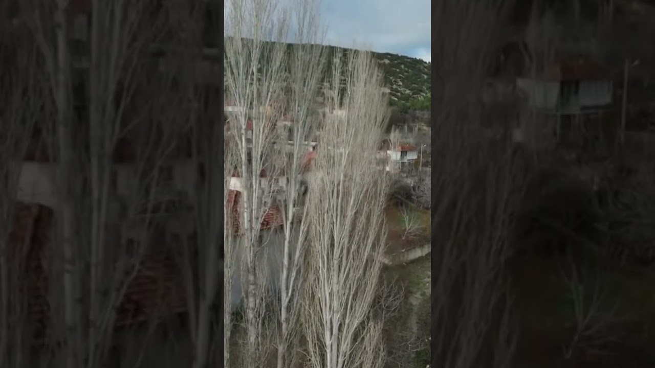Yelten pazar yeri Drone &ccedil;ekimi