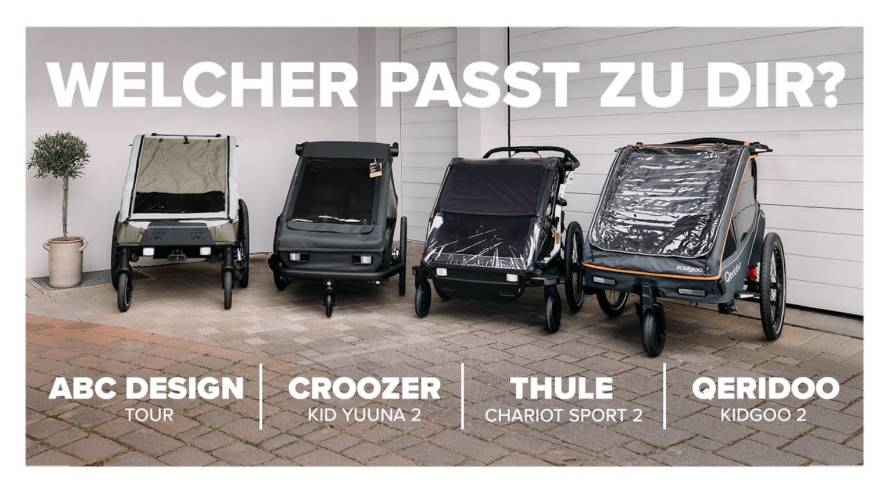 Fahrradanhänger für zwei Kinder Vergleich 2025: Die besten Modelle im Test für Familien | ABC Design
