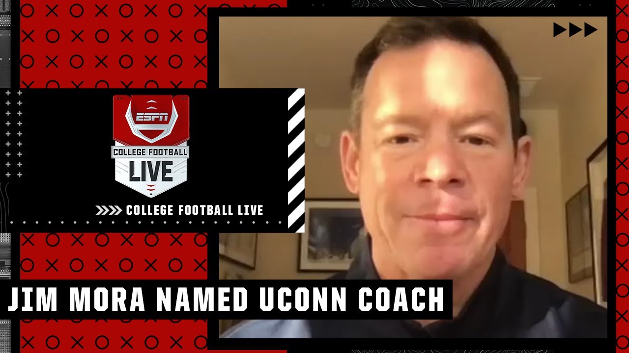 Jim Mora named the new head coach of the UConn Huskies | College Football Live