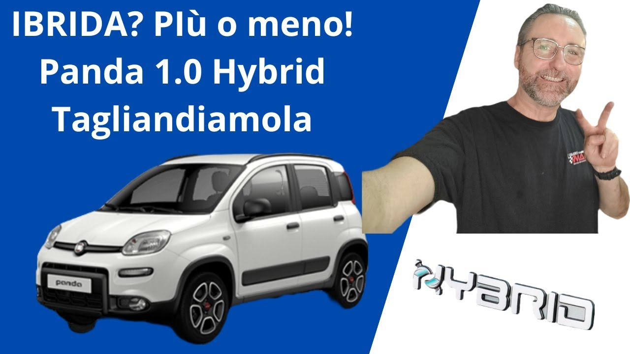 Мы уверены, что это гибрид? Fiat Panda полностью обслужен.