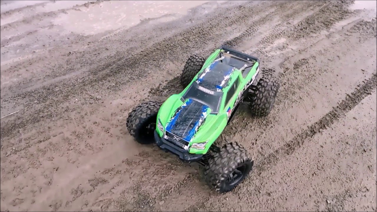 Traxxas XMAXX 8S MUD WATER BASH First Run