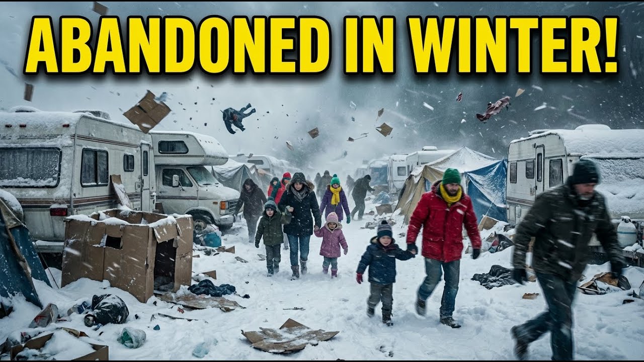 America’s RV Homeless Face the Coldest Winter in Years — Now Millions Are Vanishing Across 10 States
