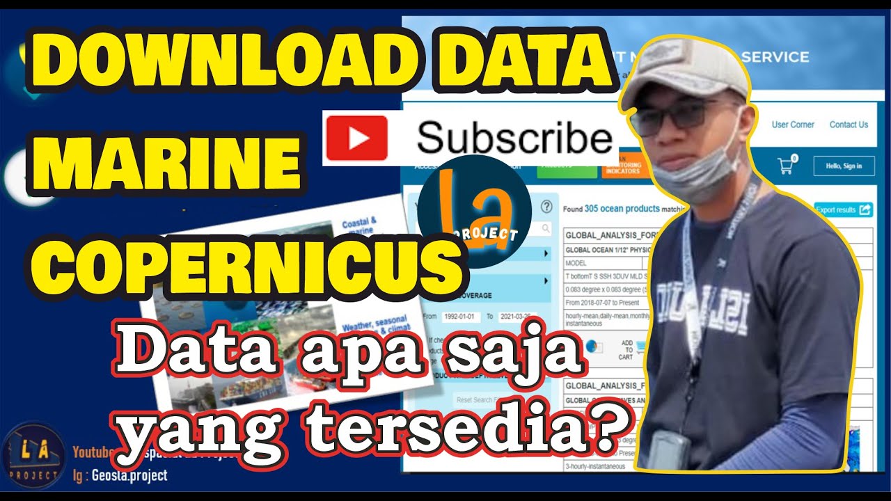Cara Download Data di Marine Copernicus: Suhu, Salinitas & Arus