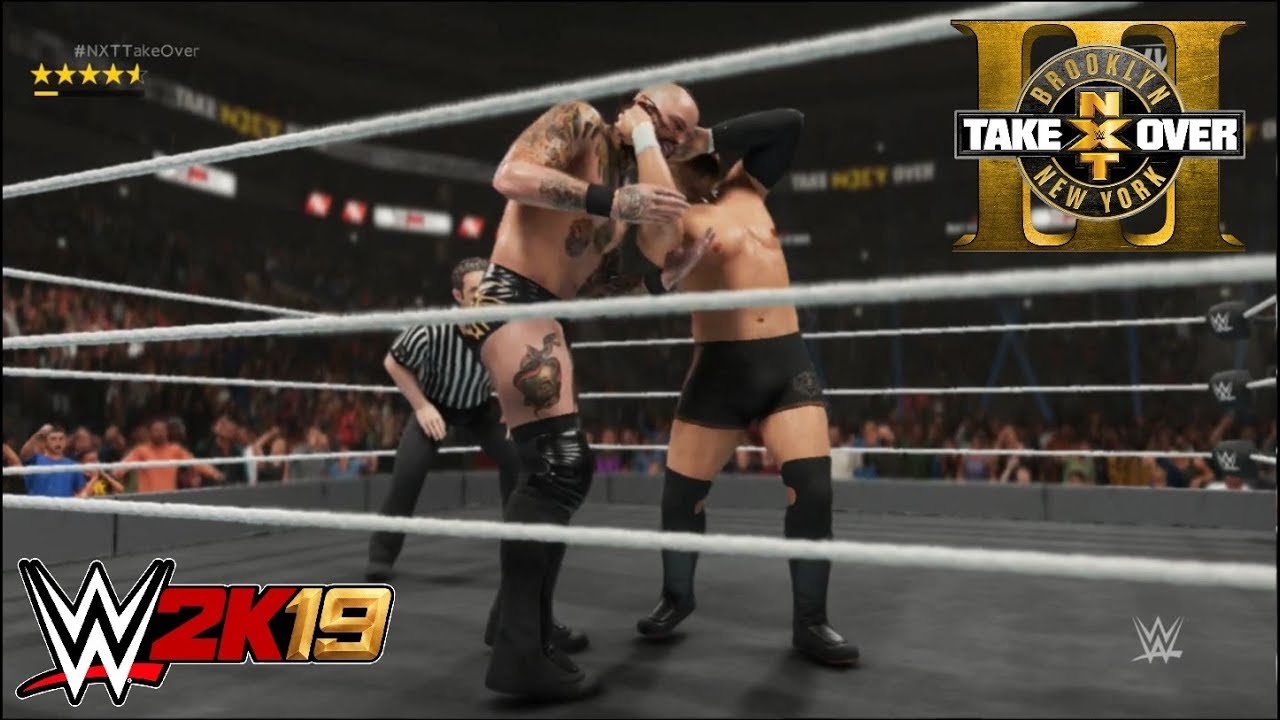 WWE 2K19 - Aleister Black vs. Hideo Itami | NXT Takeover Brooklyn III