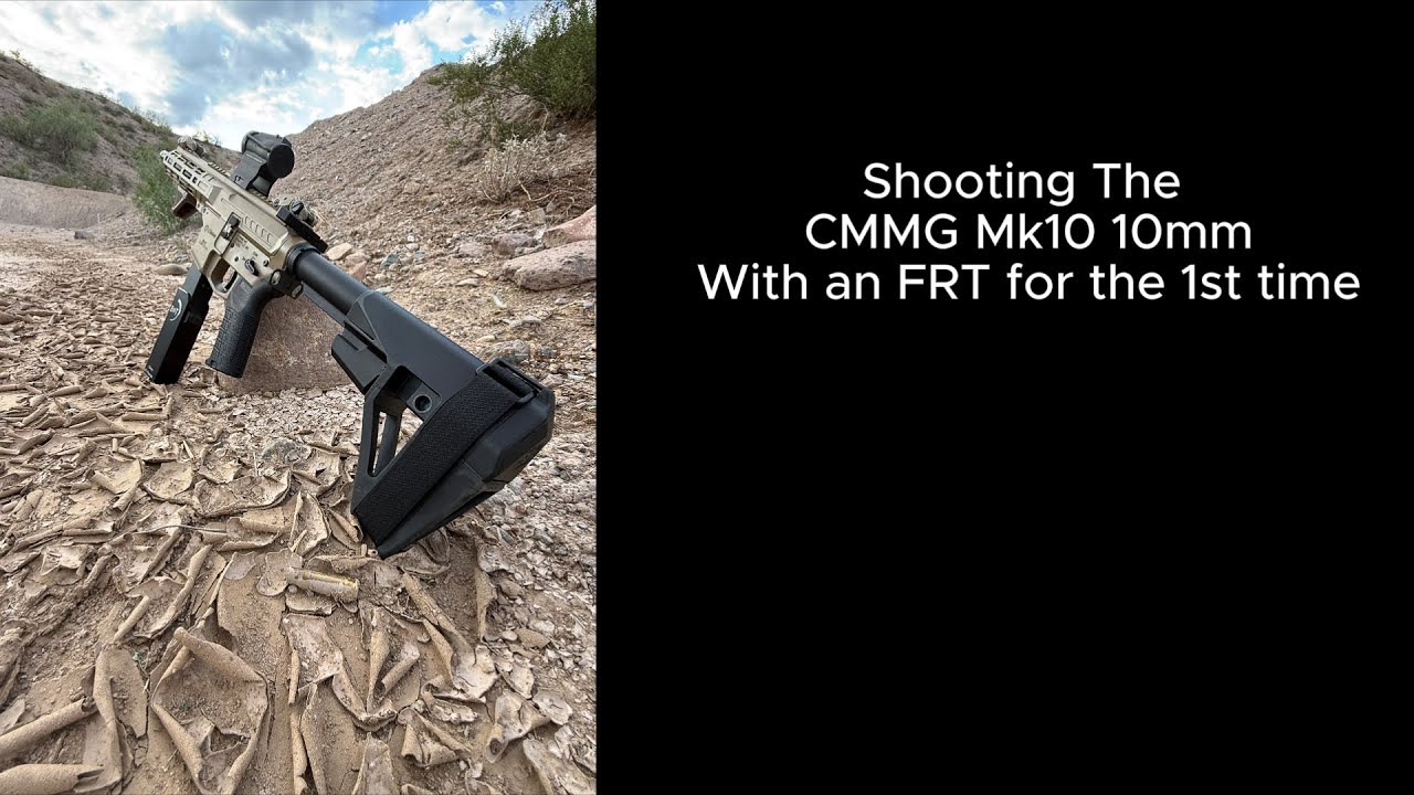 Тест спускового крючка CMMG Banshee MK10 (10 мм) FRT | Полуавтоматический и FRT | С глушителем пр...