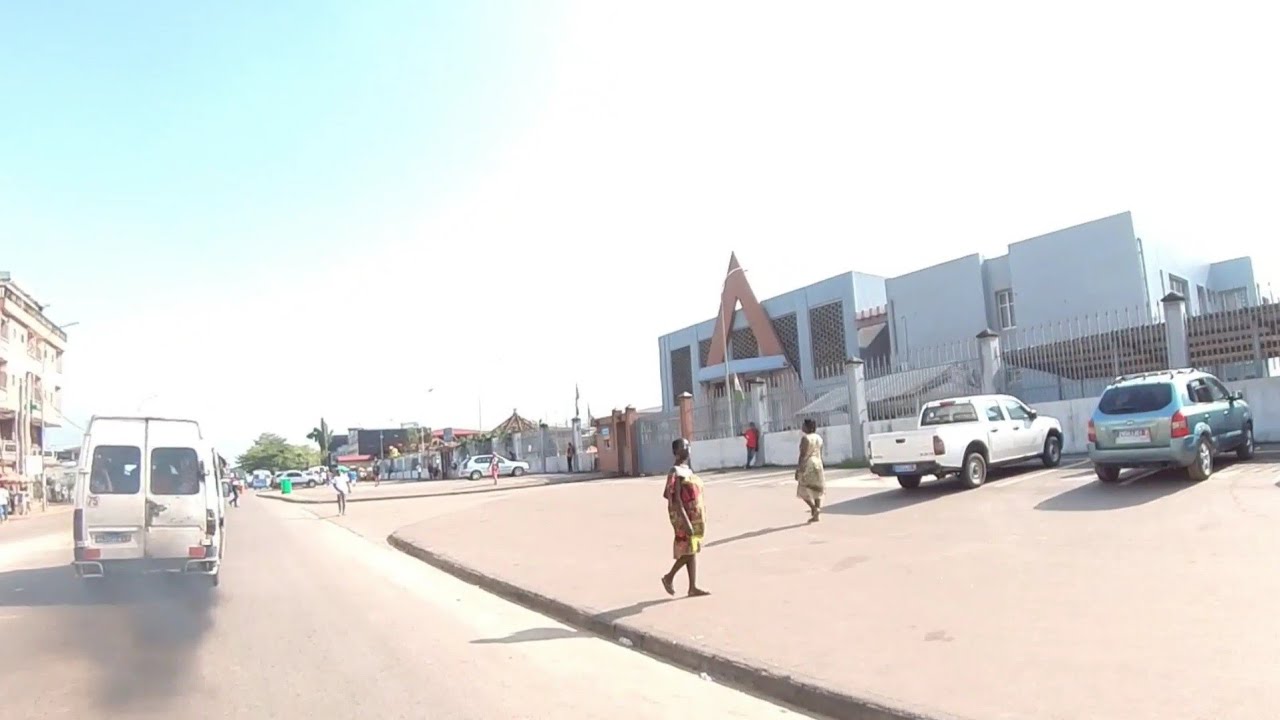 Driving in yopougon,  Abidjan