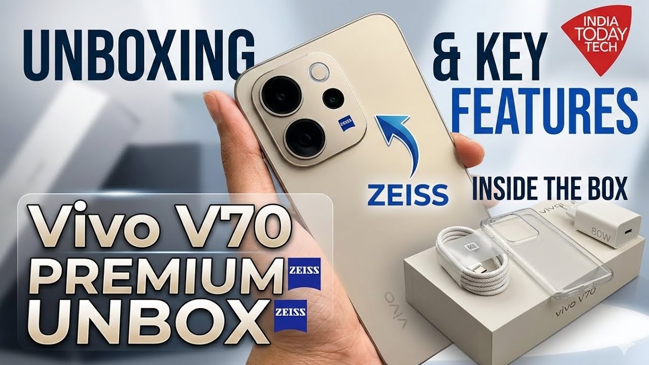Vivo V70 Unboxing 🔥 Camera Test & First Impression 😱 @techrocky00 