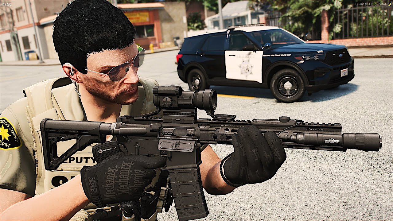 Insanely Realistic Pursuit with Shots Fired! GTA 5 RP