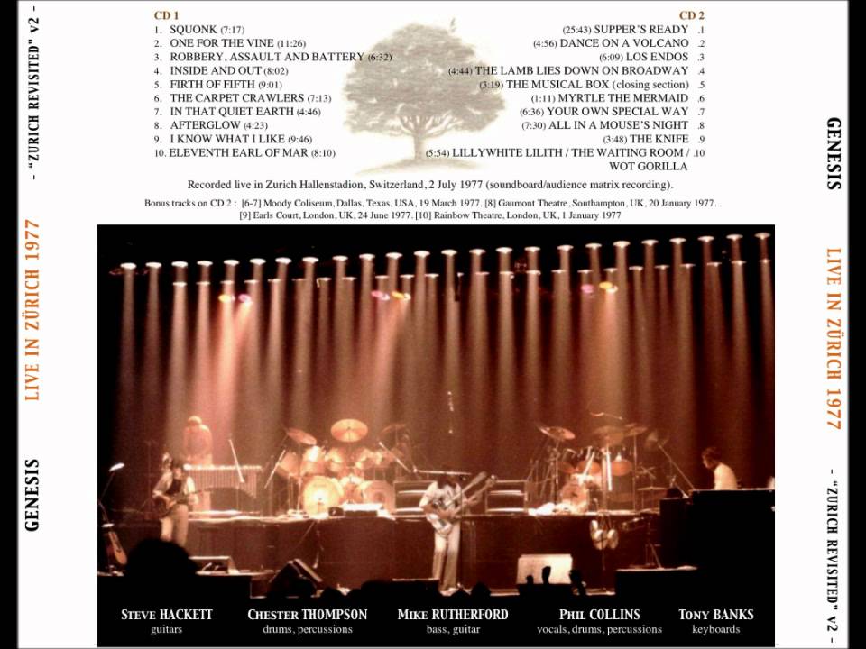 Genesis - One For The Vine [Live 1977]