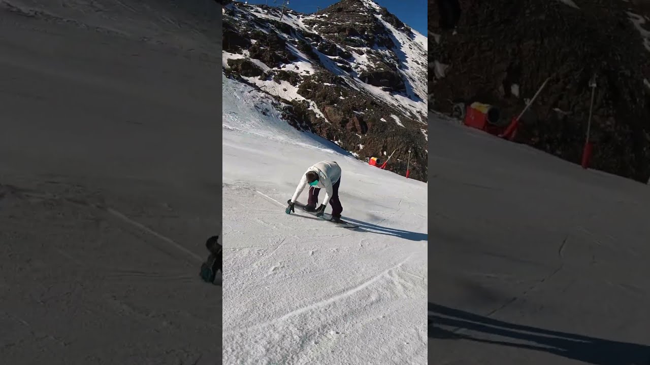 Snowboard Tutorial: Switching from Heel to Toe Edge | Sierra Nevada, Spain #PatrickSanchez