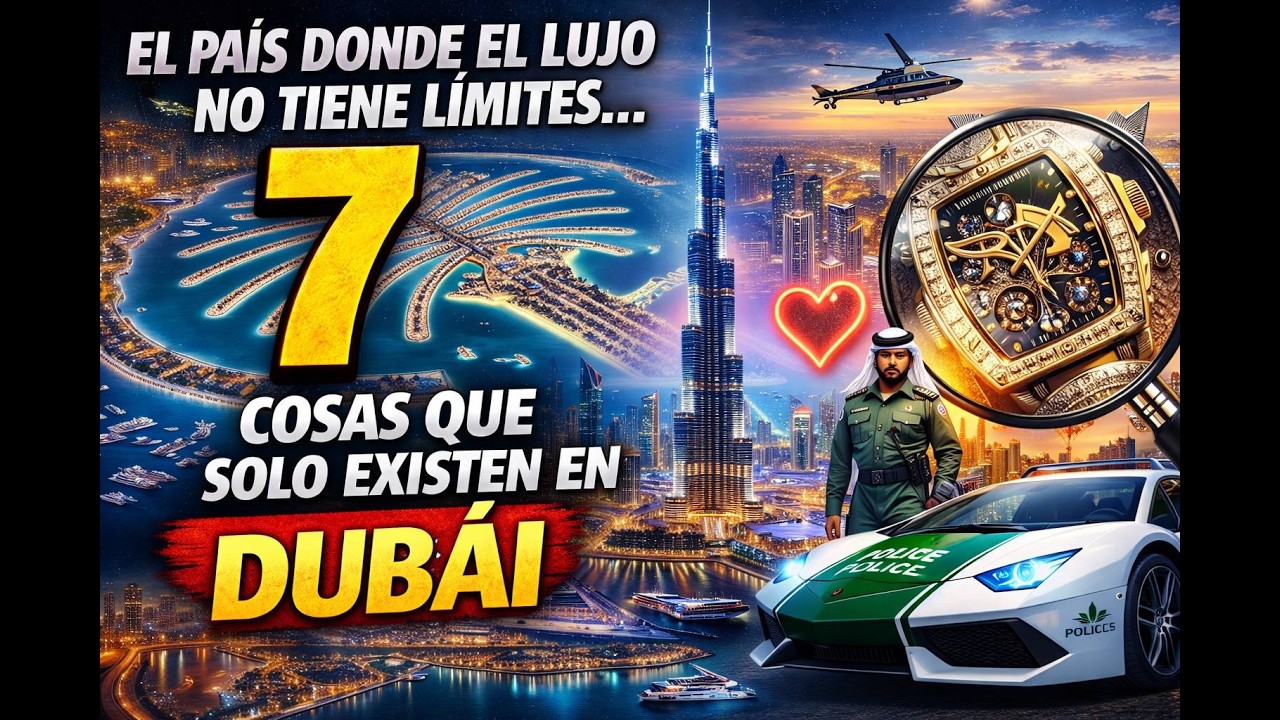 7 COSAS QUE SÓLO EXISTEN EN DUBAI