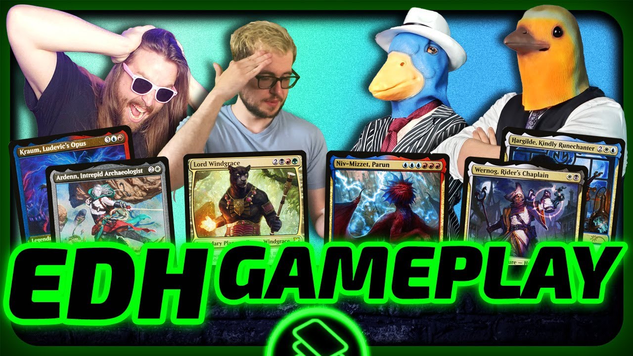 Ardenn//Kraum vs Windgrace vs Niv-Mizzet vs Wernog//Hargilde  [EDH/Commander, MtG Gameplay 2023]