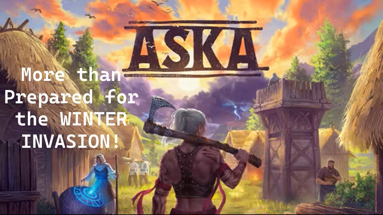 We are going to be more than prepared for the winter INVASION! Aska - Viking Survival [Ep. 5]