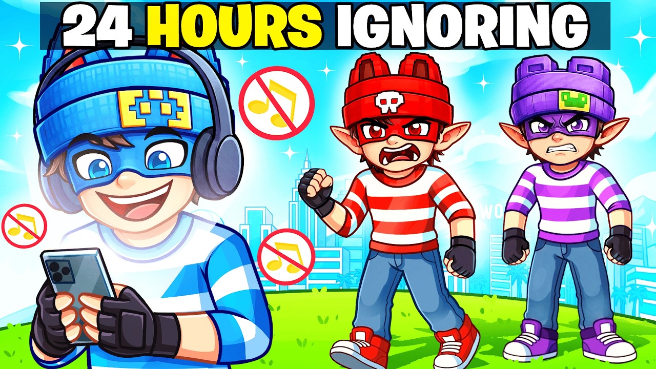 Ignoring MY FRIENDS For 24 Hours On GTA 5…