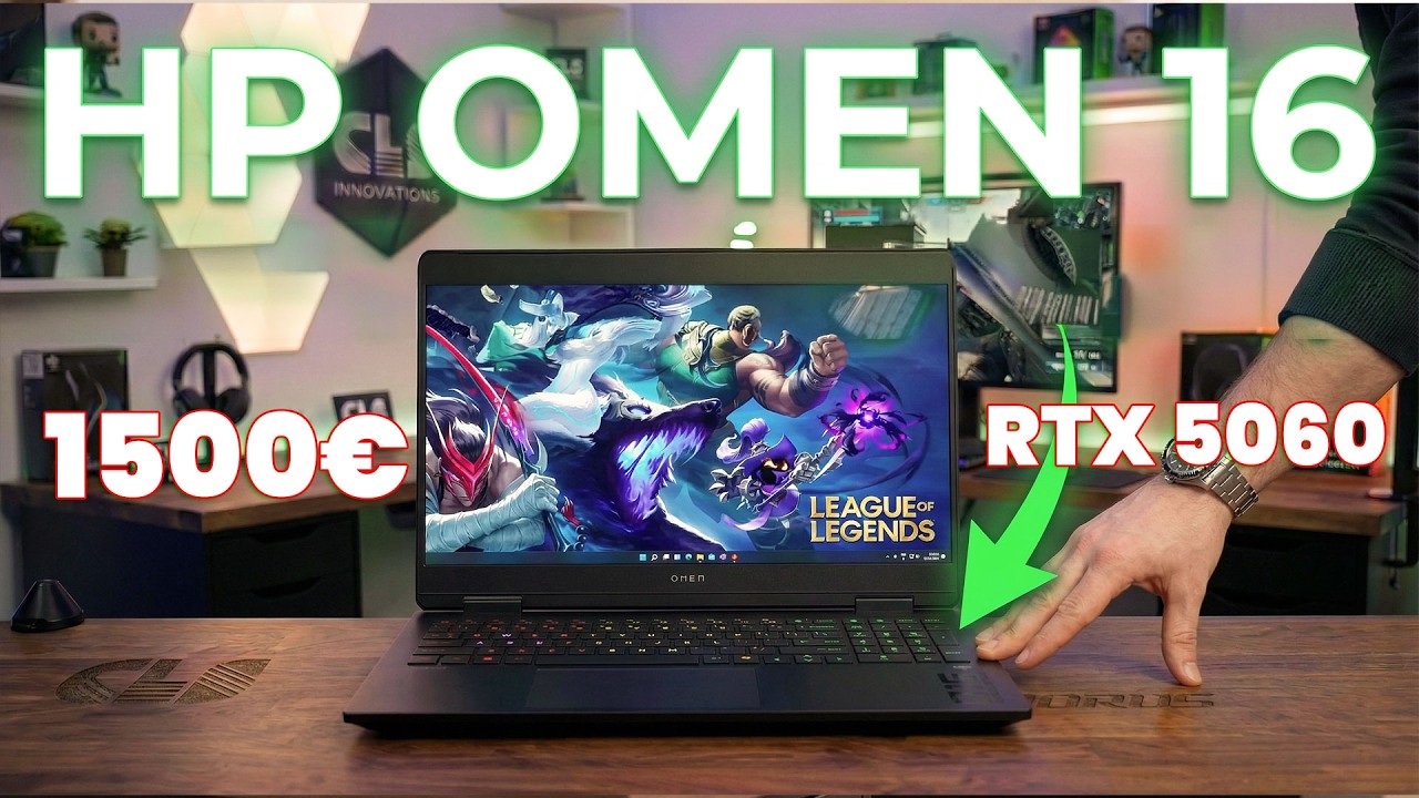 1500€ Gaming Laptop RTX 5060! HP OMEN 16 | 16 zoll Gamig notebook 2026
