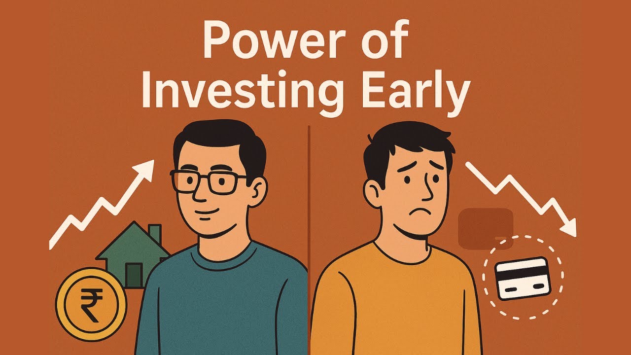 Power of Investing Early - Finance Simplified (Learn English with Finance Knowledge)